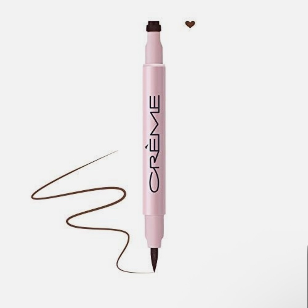 The Creme Shop Freckle Stamp Deep Brown Dual-Ended Pen‎ and Stamp NEW